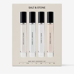 Salt and Stone Body Mist Discovery Set